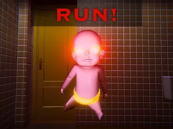 Capturas de tela do Scary Baby in Pink House iPad 